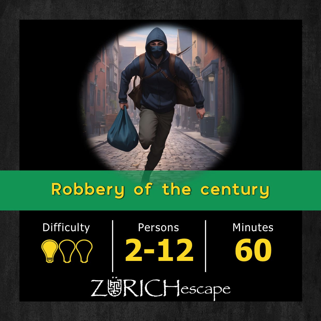 URBANmission Robbery of the century Zurich Roberry of the century zurich, foxtrail HB zurich, foxtrail hauptbahnhof zurich, escape game zurich, indoor escape game zurich, indoor schnitzeljagd zurich, indoor schatzsuche zurich, indoor urbanmission zurich, indoor city game zurich, indoor treasure hunt zurich, indoor scavenger game zurich, escape mission zurich, indoor escape mission zurich, puzzle zurich, escape room zurich